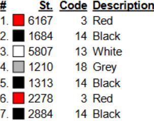 color code color code