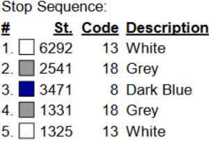color code color code