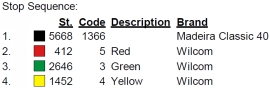 color code color code