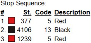 color code color code