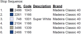 color code color code