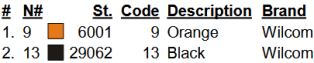 color code color code