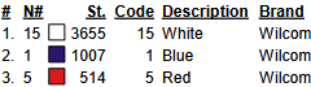 color code color code