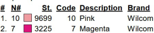 color code color code
