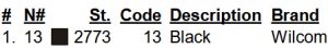 color code color code
