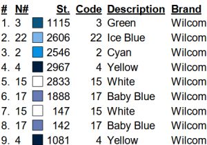 color code color code