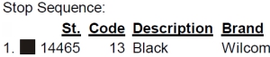 color code 