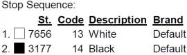 color code color code