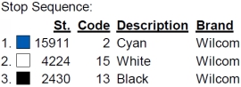color code color code