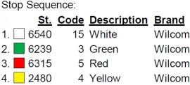 color code 