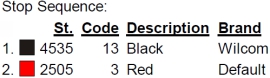 color code color code