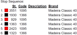 color code 