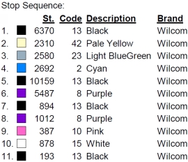 color code color code