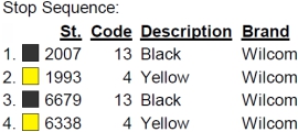 color code color code