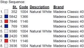 color code 