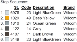 color code 