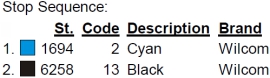 color code color code
