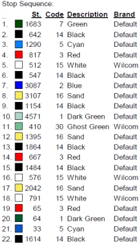 color code 