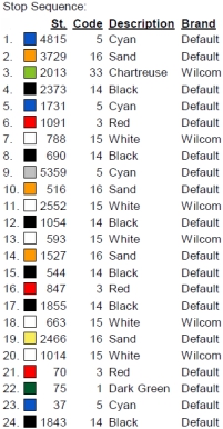 color code 