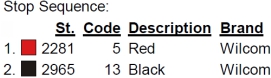 color code color code