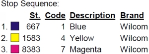 color code 