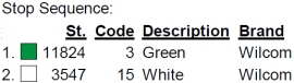 color code color code
