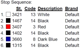 color code color code