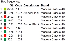 color code 