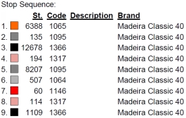 color code 