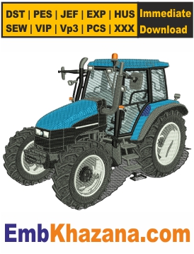 New Holland Ts115 Embroidery Design