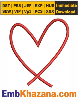 Heart Border Embroidery Designs