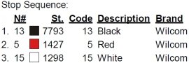 color code 