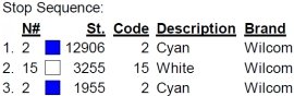 color code 