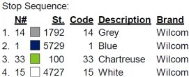 color code 
