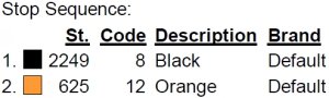 color code 