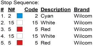 color code color code