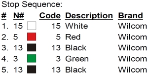 color code color code