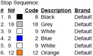 color code color code