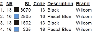 color code color code
