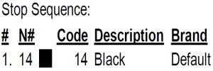 color code color code