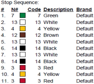 color code color code