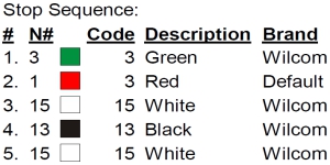 color code color code