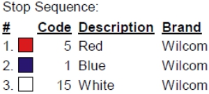 color code color code