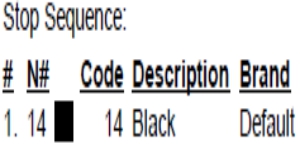 color code color code