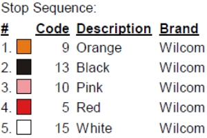 color code color code