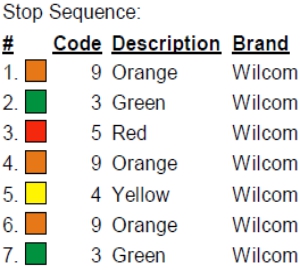color code color code