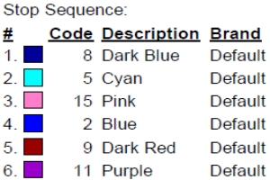 color code color code