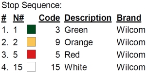 color code color code