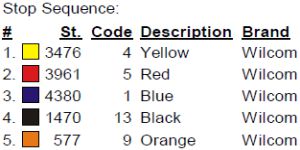 color code color code