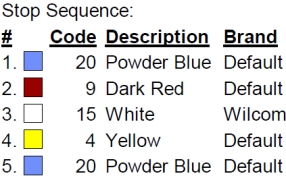 color code color code